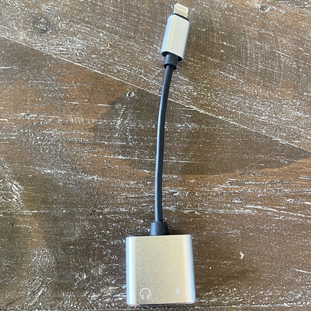 iPhone Aux  cord Adapter Dongle